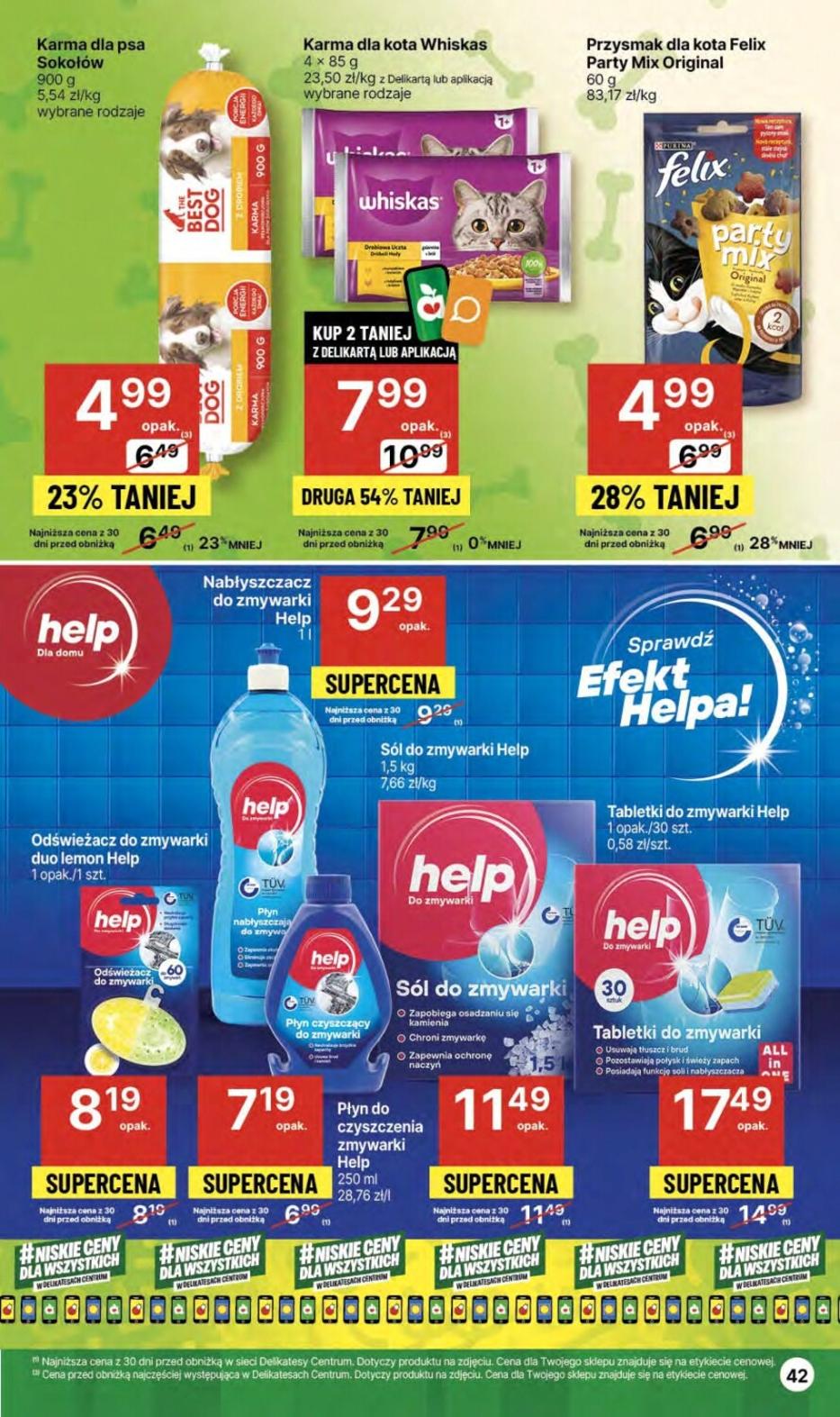Gazetka promocyjna Delikatesy Centrum str. 42