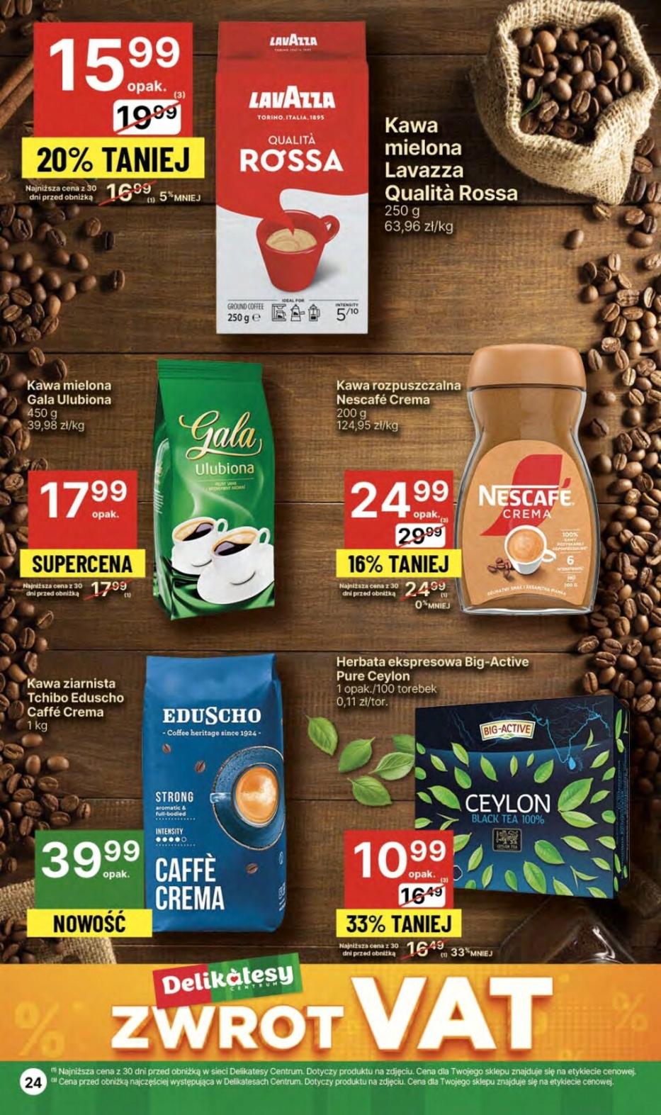 Gazetka promocyjna Delikatesy Centrum str. 24