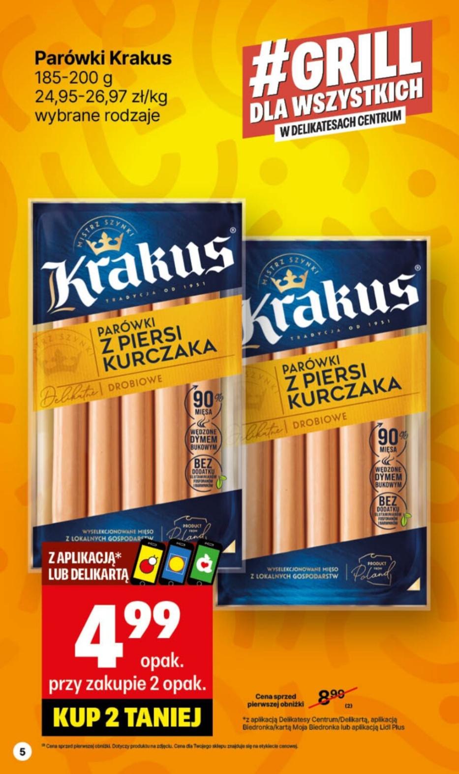 Gazetka promocyjna Delikatesy Centrum str. 5