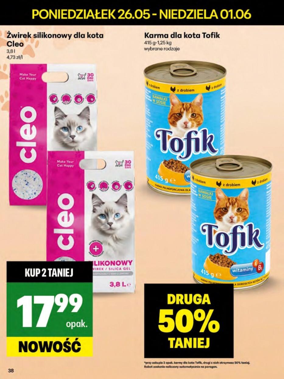 Gazetka promocyjna Delikatesy Centrum str. 38