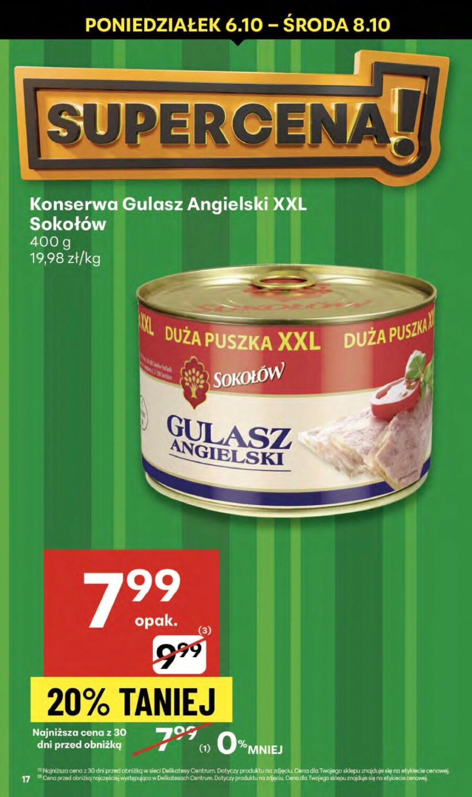 Gazetka promocyjna Delikatesy Centrum str. 17