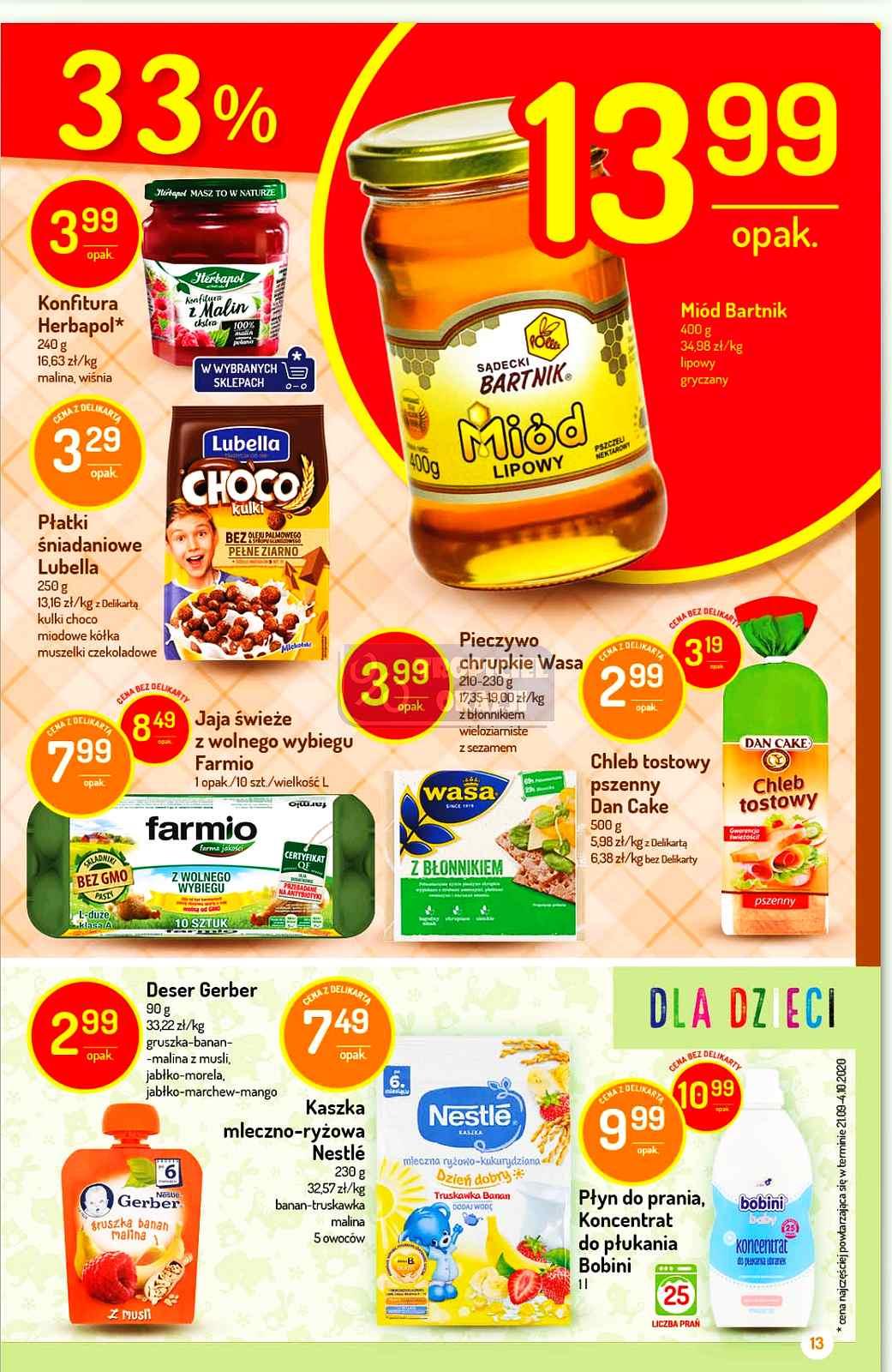 Gazetka promocyjna Delikatesy Centrum str. 13