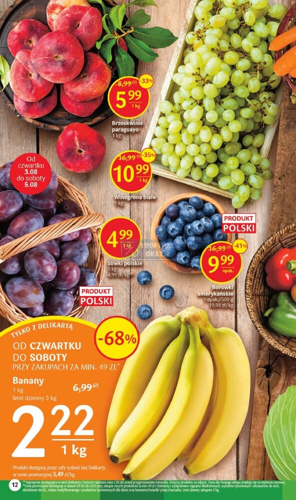 Gazetka promocyjna Delikatesy Centrum str. 12