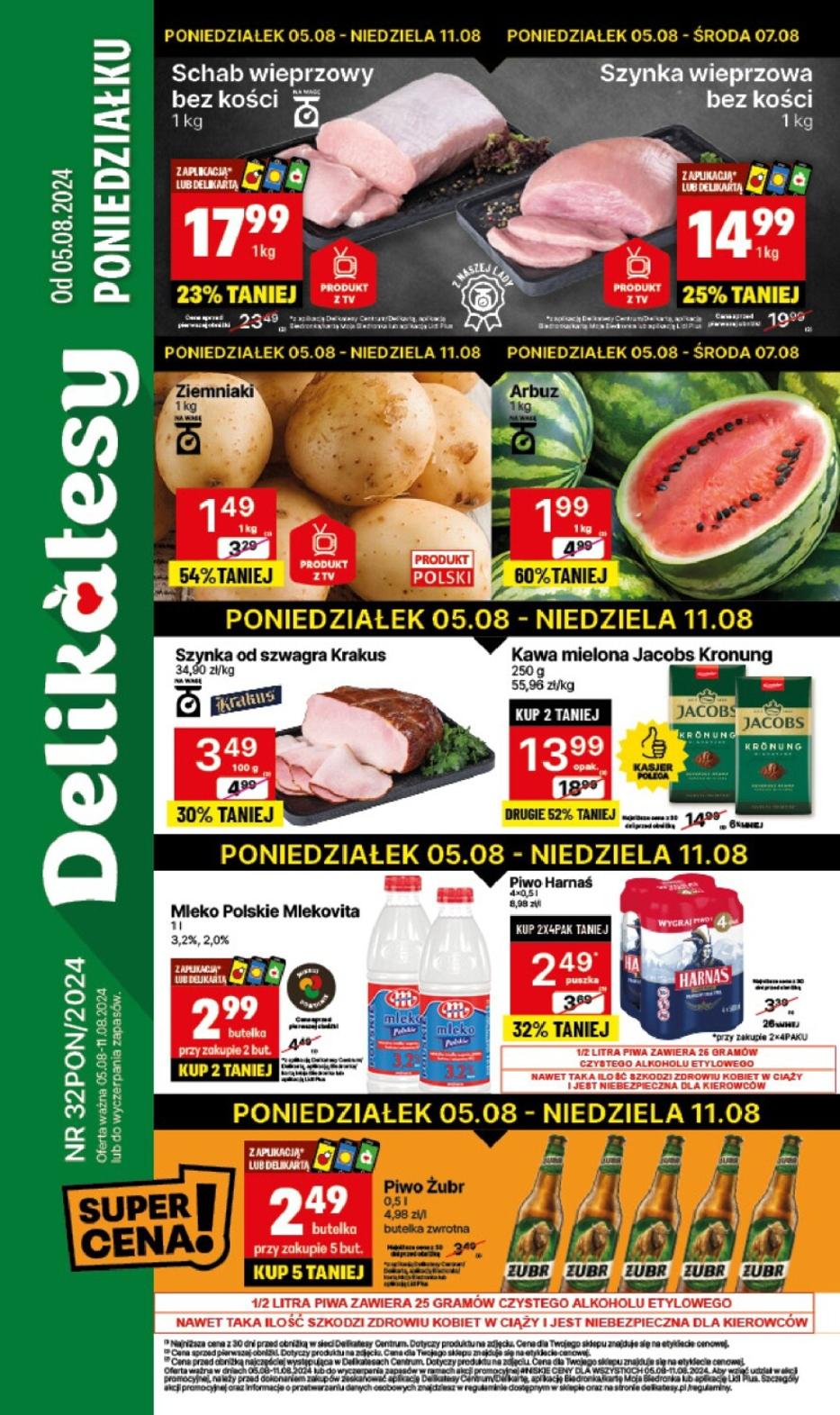 Gazetka promocyjna Delikatesy Centrum str. 1