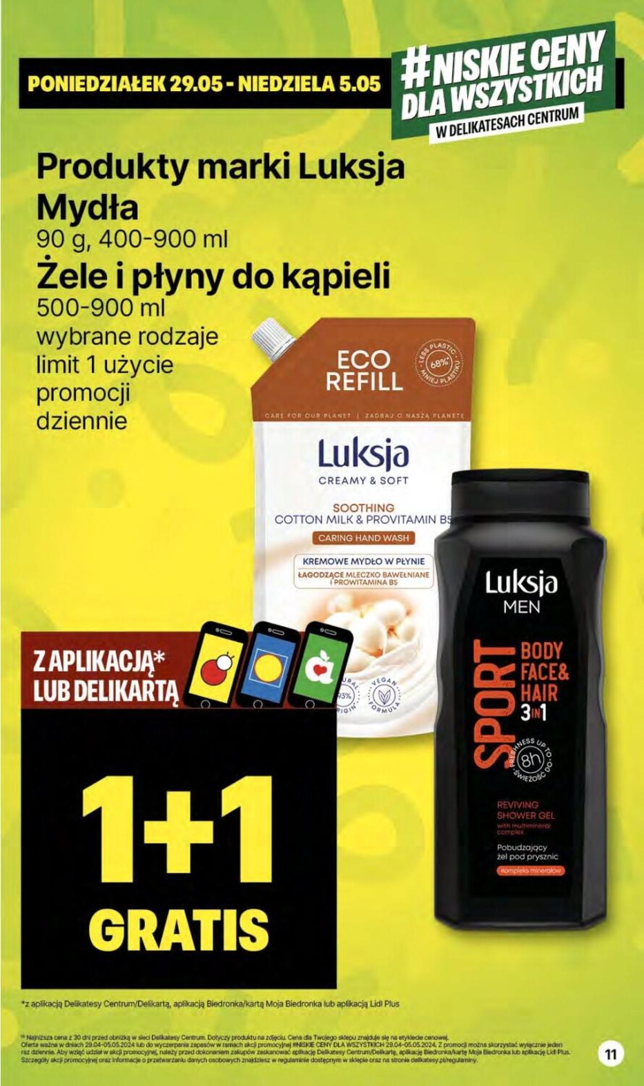 Gazetka promocyjna Delikatesy Centrum str. 11