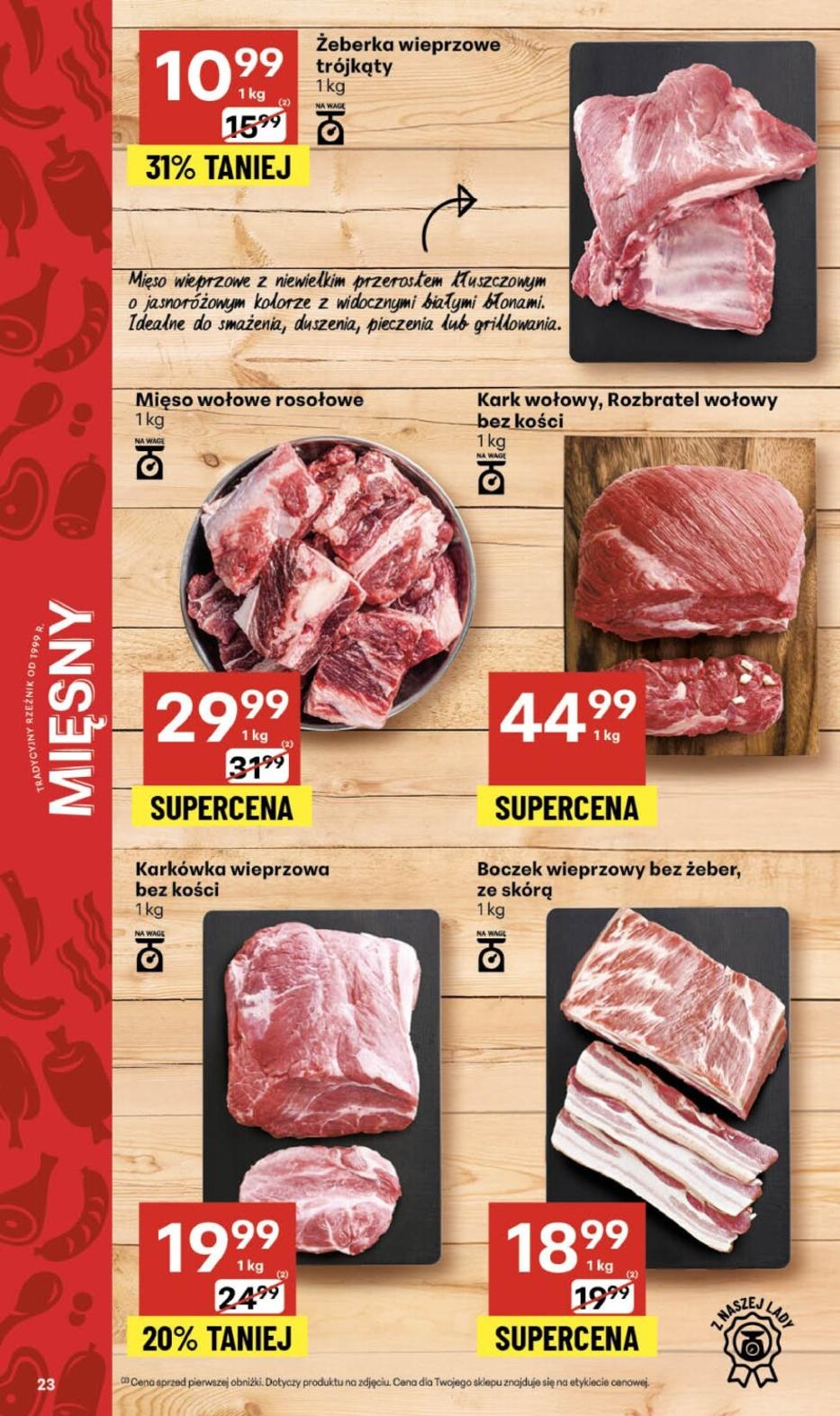 Gazetka promocyjna Delikatesy Centrum str. 23