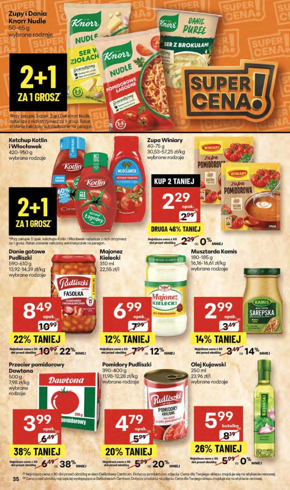 Gazetka promocyjna Delikatesy Centrum str. 35