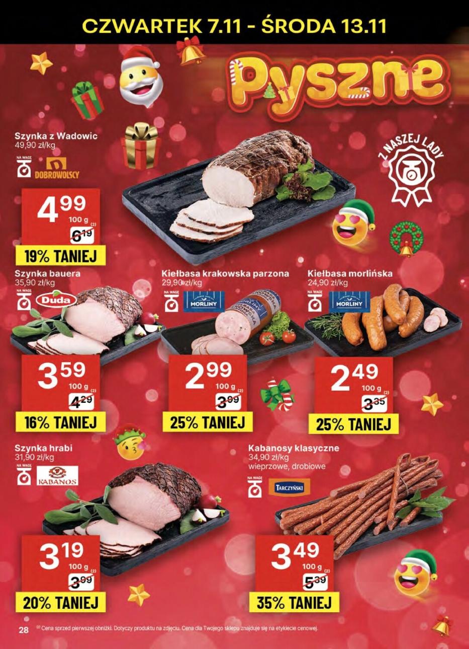 Gazetka promocyjna Delikatesy Centrum str. 28