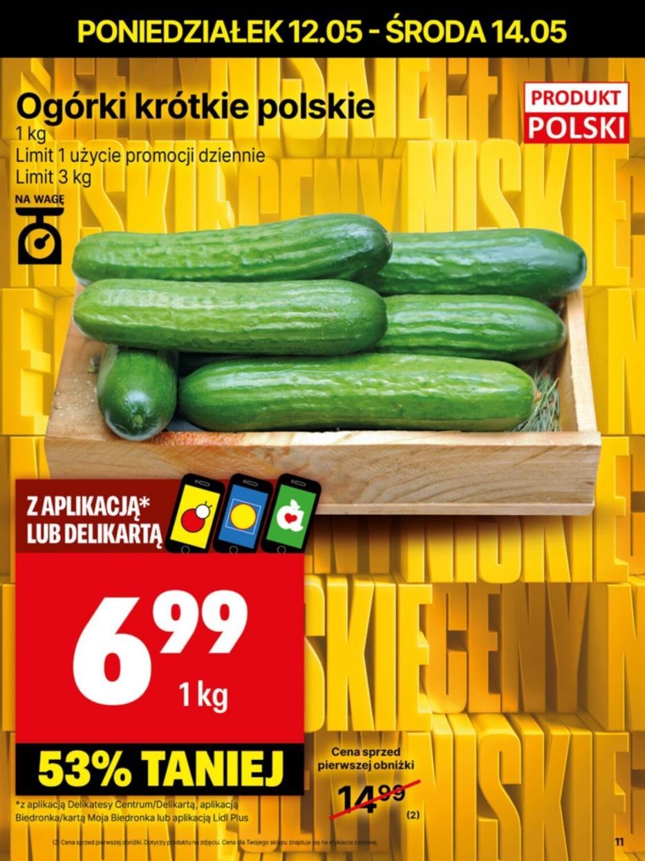 Gazetka promocyjna Delikatesy Centrum str. 11