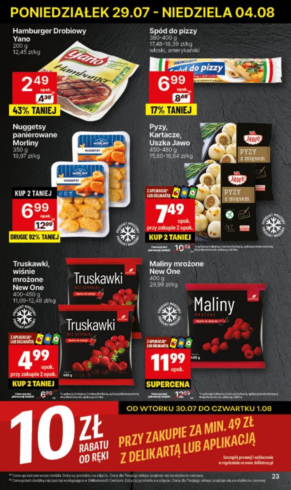 Gazetka promocyjna Delikatesy Centrum str. 23