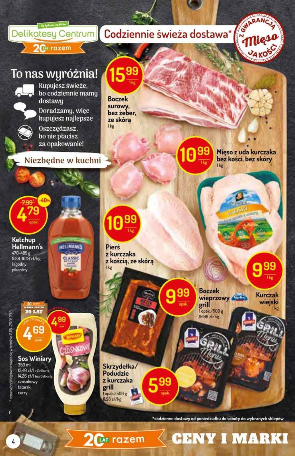Gazetka promocyjna Delikatesy Centrum str. 4