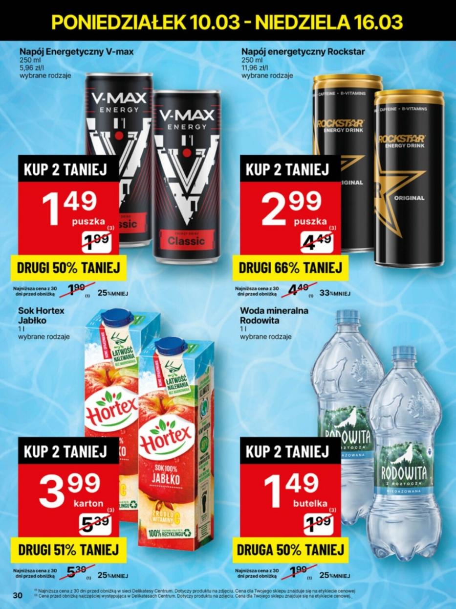 Gazetka promocyjna Delikatesy Centrum str. 30