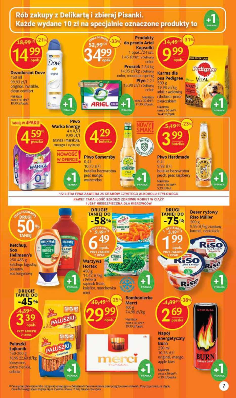 Gazetka promocyjna Delikatesy Centrum str. 7