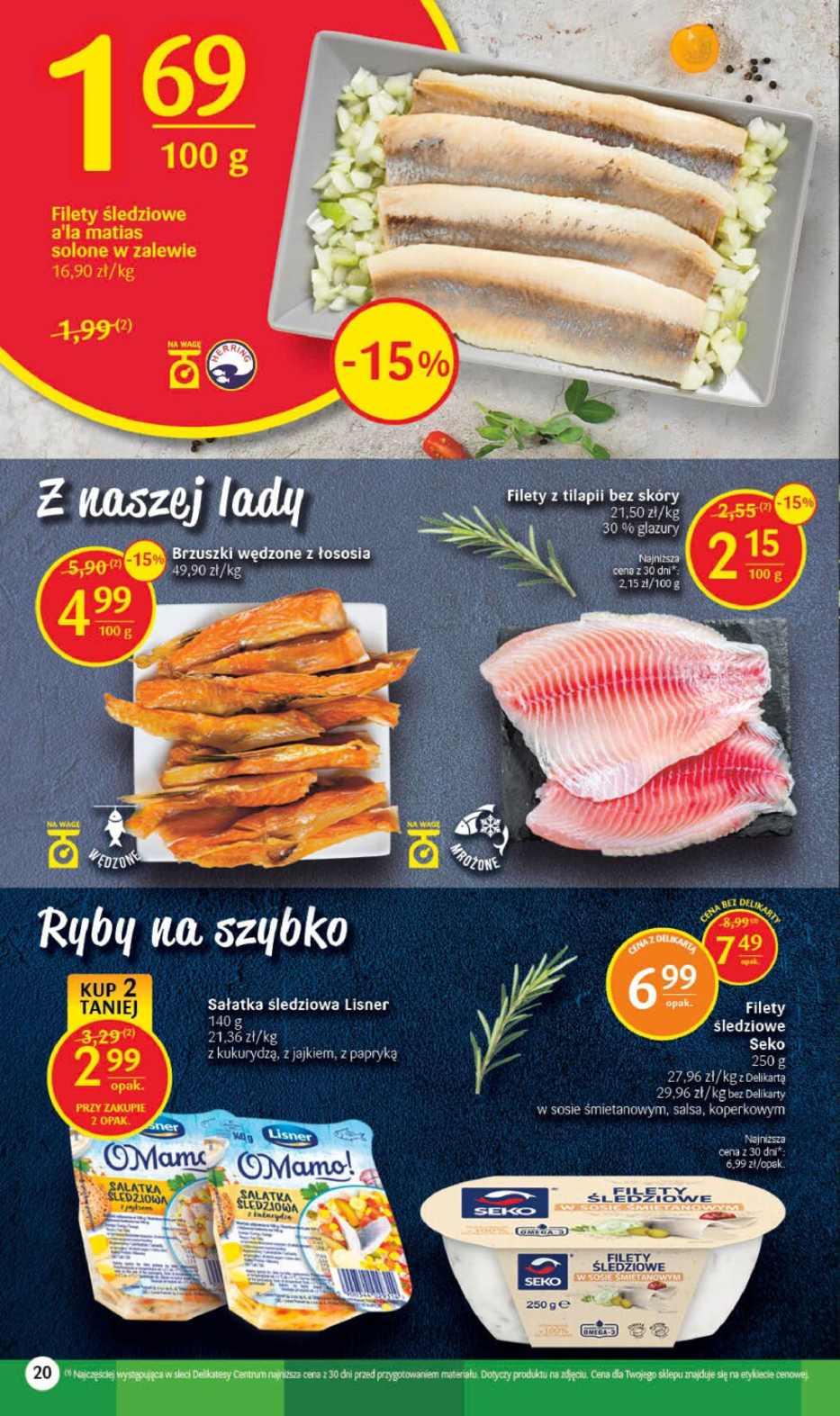 Gazetka promocyjna Delikatesy Centrum str. 20