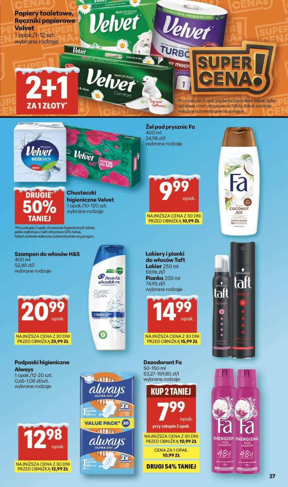 Gazetka promocyjna Delikatesy Centrum str. 37