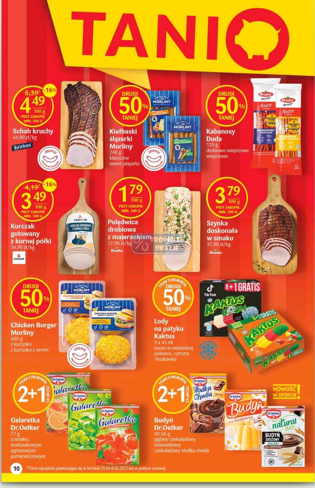 Gazetka promocyjna Delikatesy Centrum str. 10