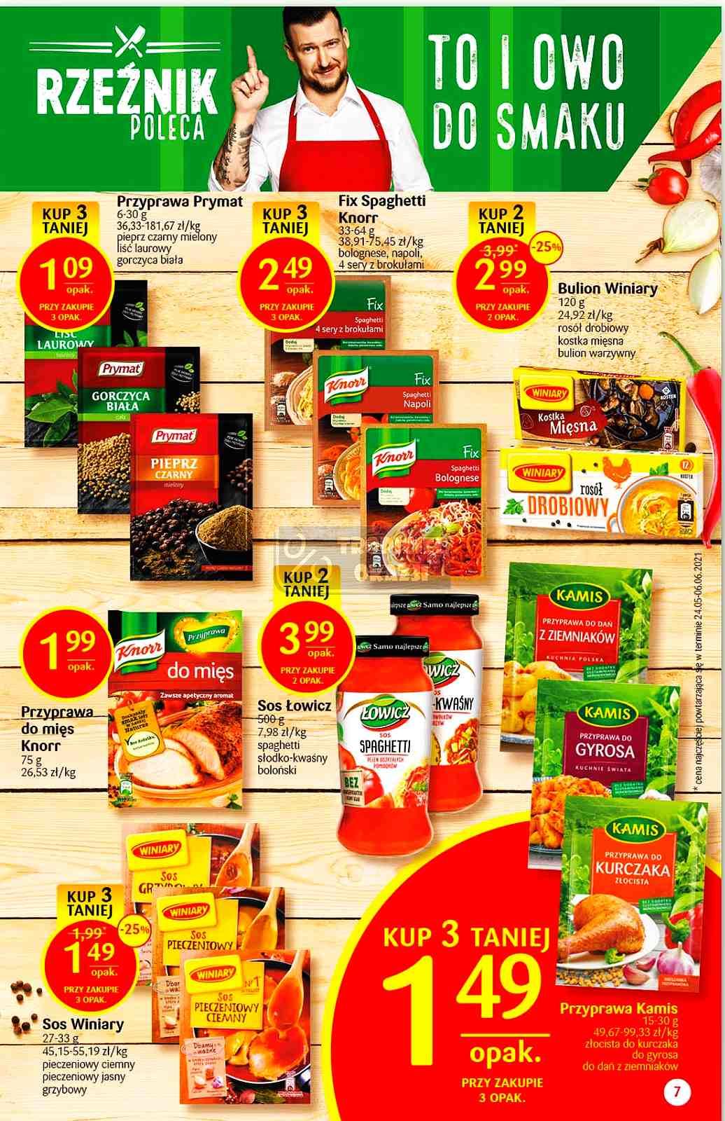 Gazetka promocyjna Delikatesy Centrum str. 7