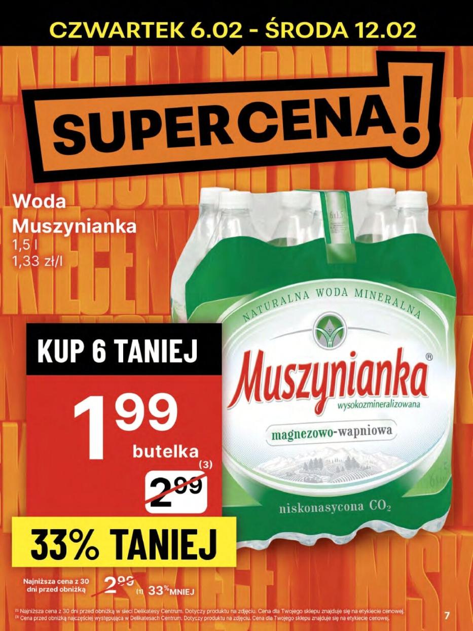 Gazetka promocyjna Delikatesy Centrum str. 7