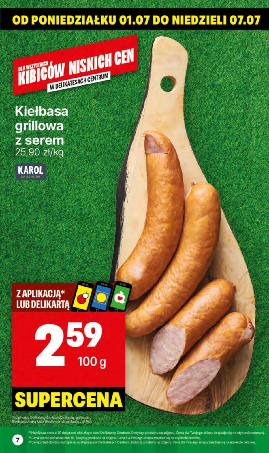 Gazetka promocyjna Delikatesy Centrum str. 7