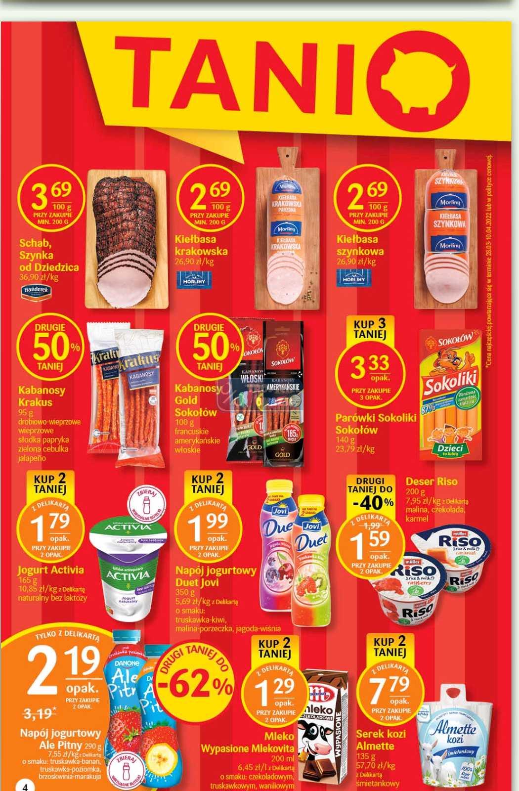 Gazetka promocyjna Delikatesy Centrum str. 4