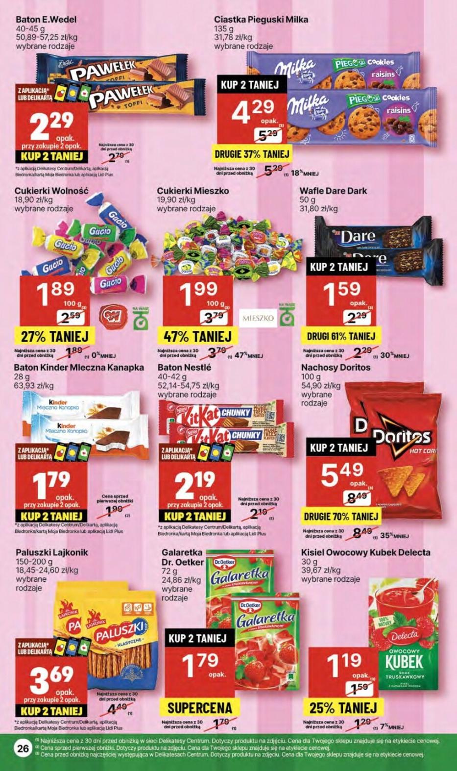 Gazetka promocyjna Delikatesy Centrum str. 26