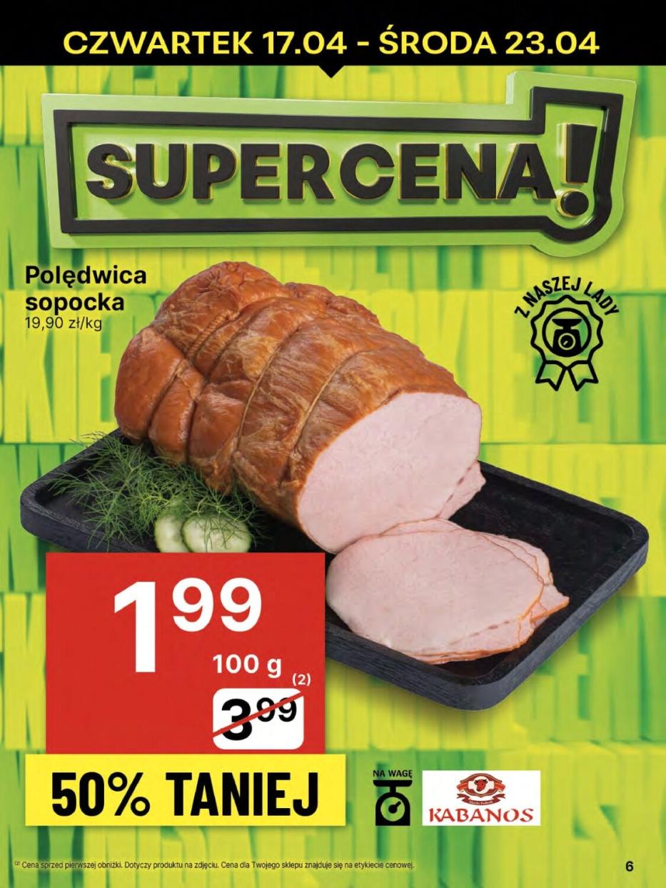 Gazetka promocyjna Delikatesy Centrum str. 6