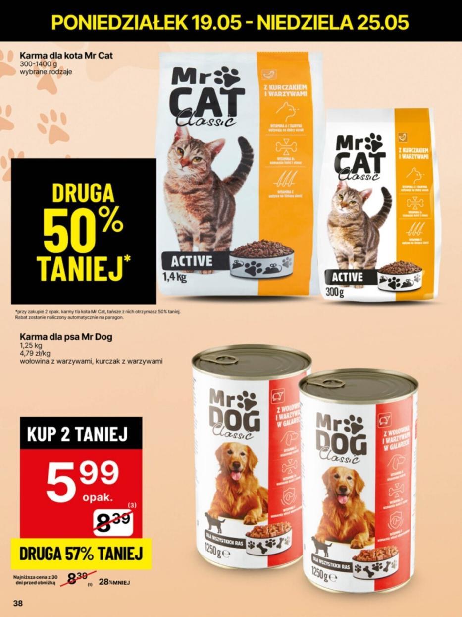 Gazetka promocyjna Delikatesy Centrum str. 38