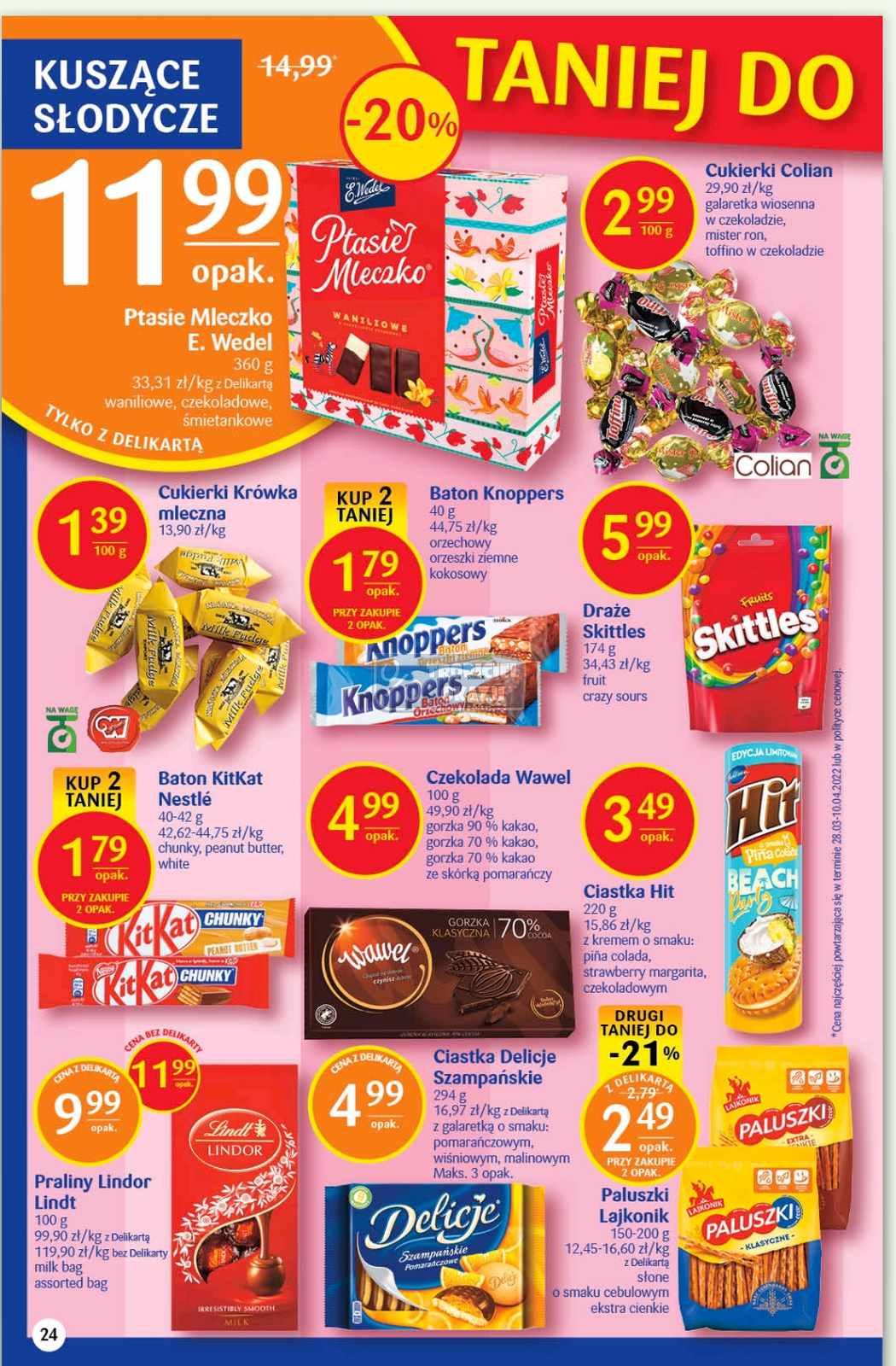 Gazetka promocyjna Delikatesy Centrum str. 24