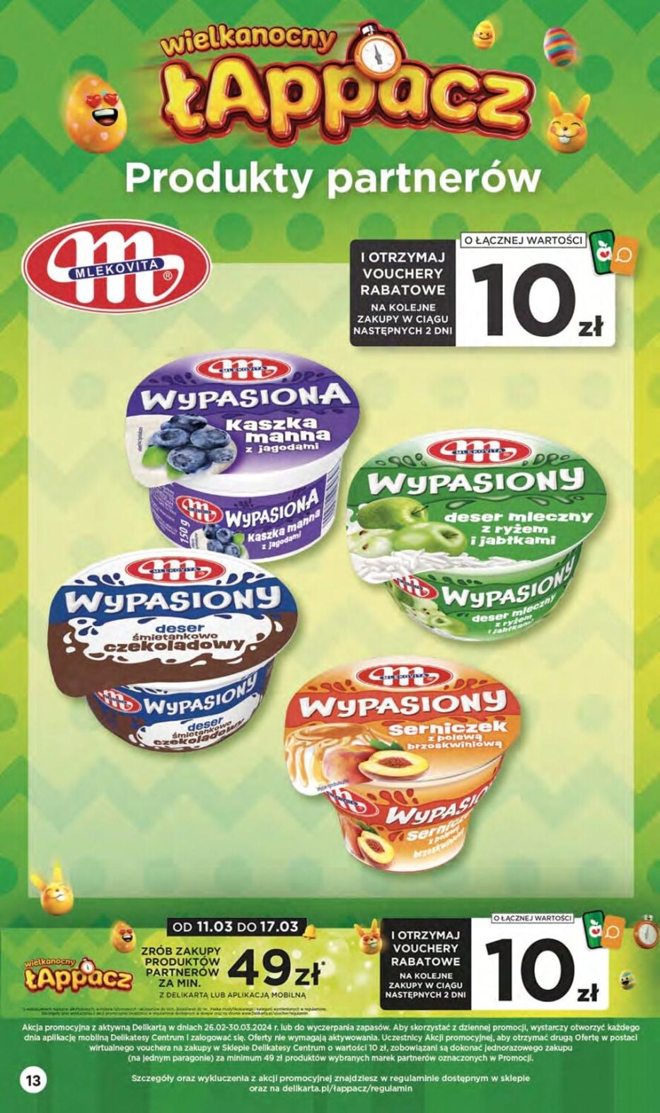 Gazetka promocyjna Delikatesy Centrum str. 13