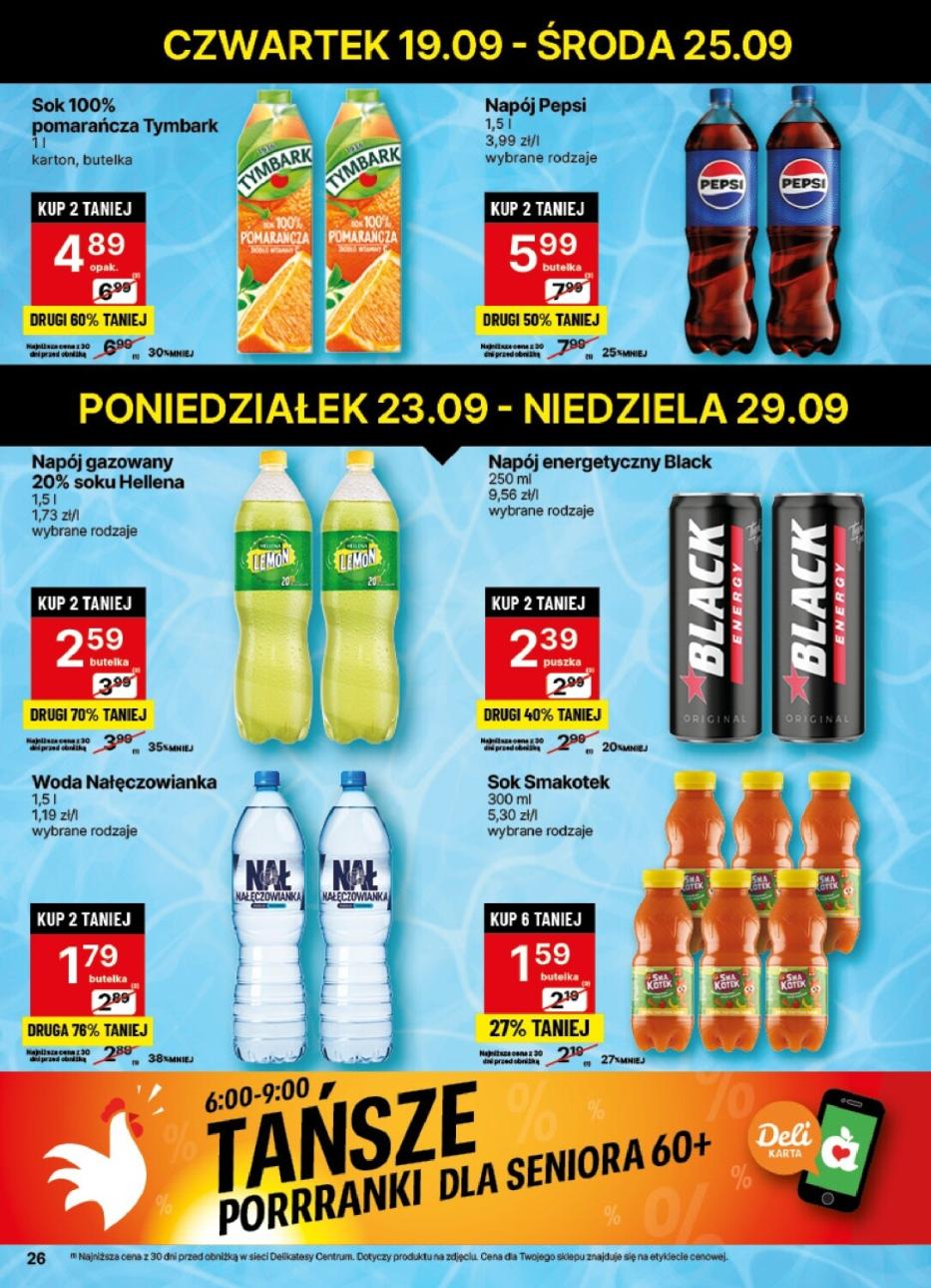 Gazetka promocyjna Delikatesy Centrum str. 26