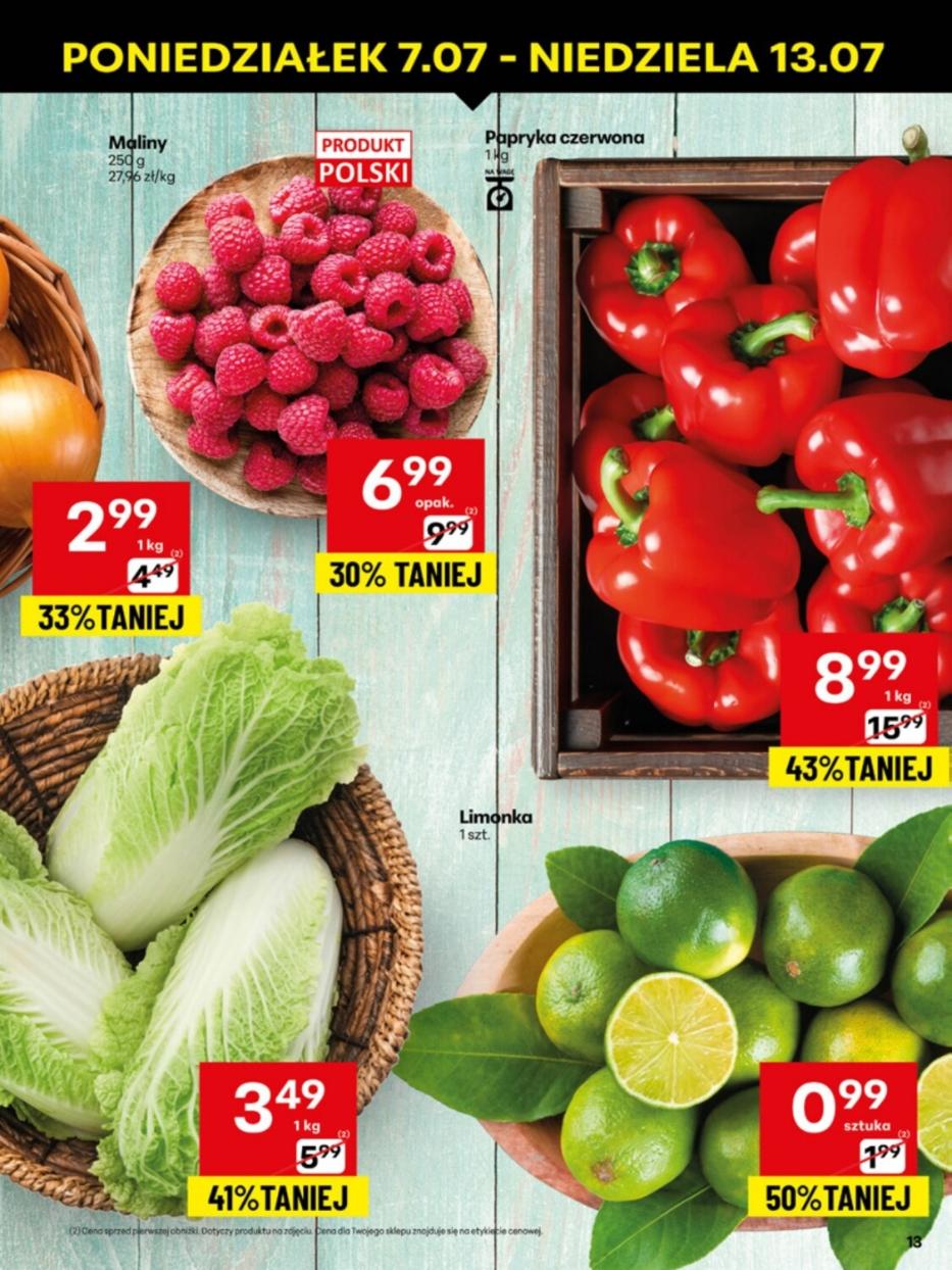 Gazetka promocyjna Delikatesy Centrum str. 13