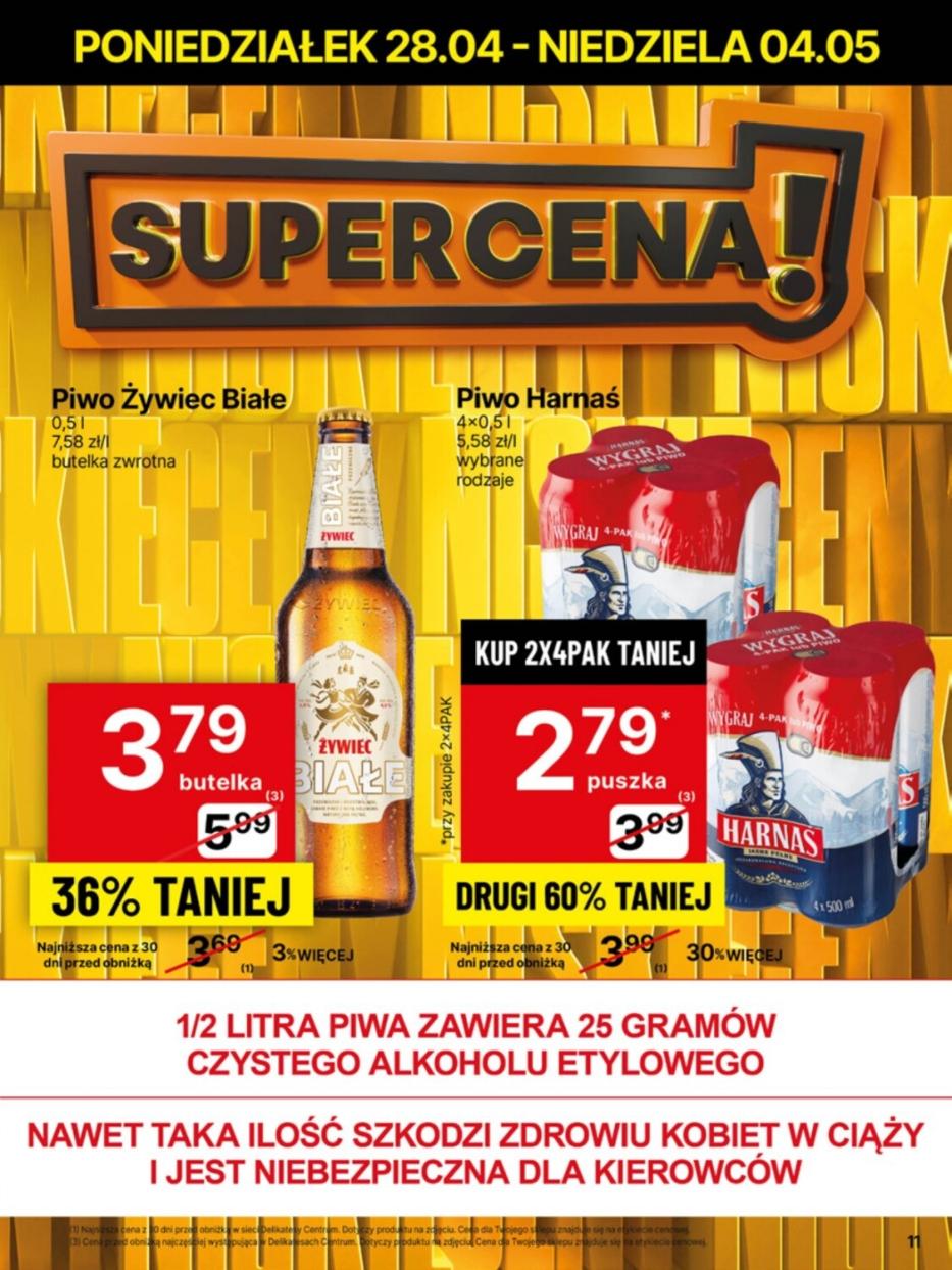 Gazetka promocyjna Delikatesy Centrum str. 11