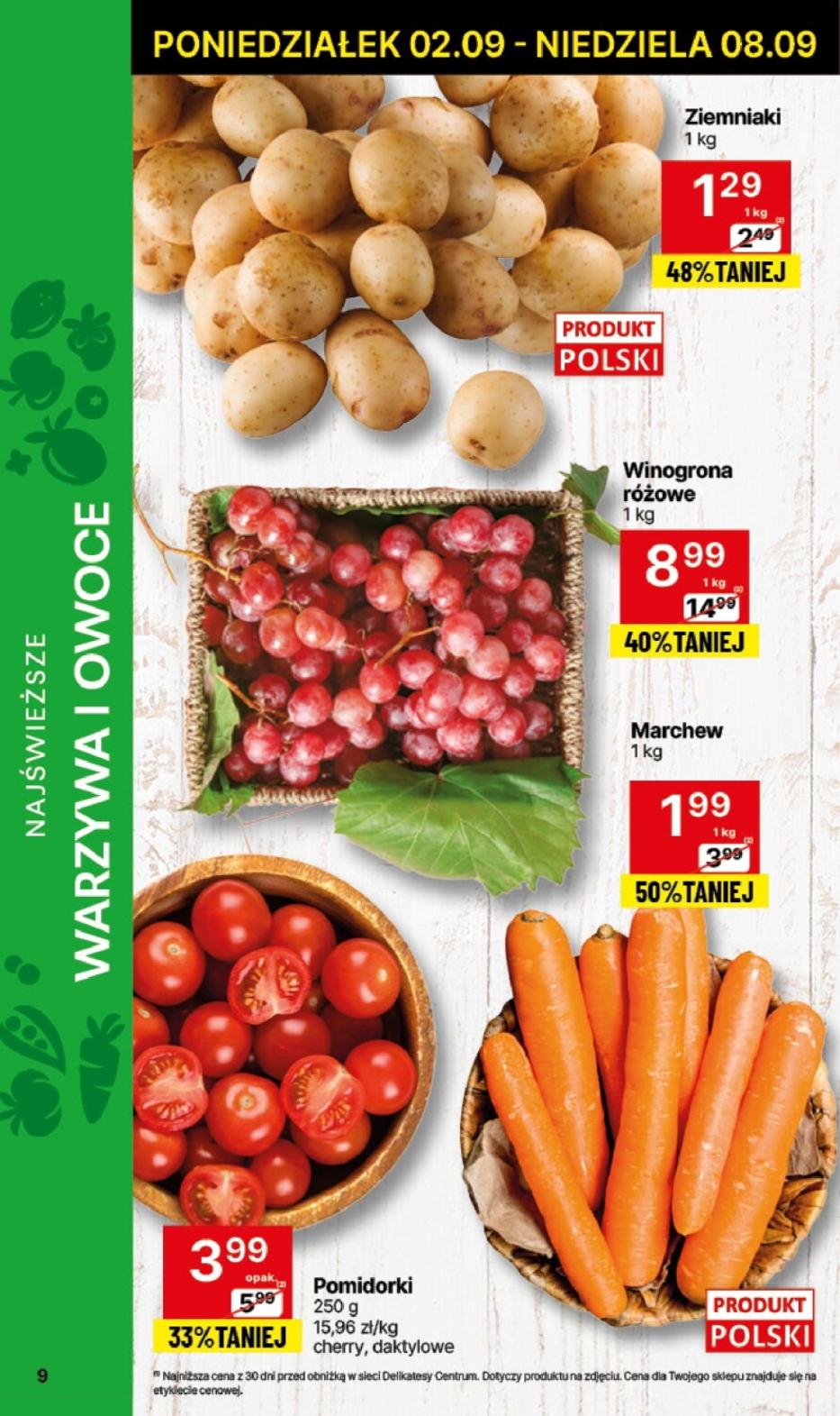 Gazetka promocyjna Delikatesy Centrum str. 9