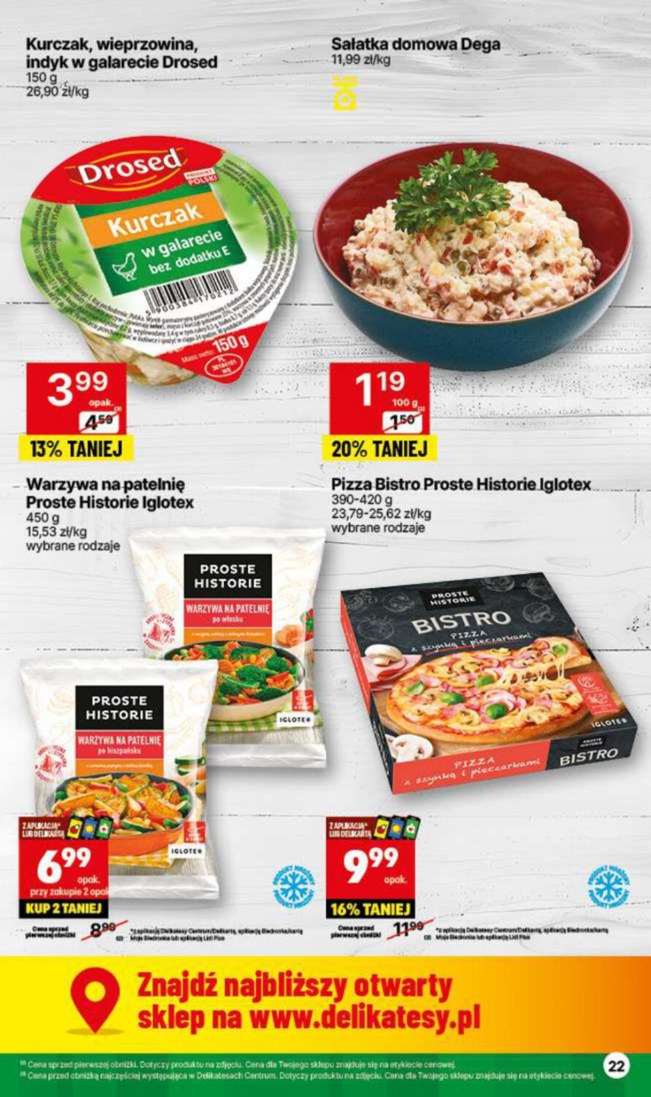 Gazetka promocyjna Delikatesy Centrum str. 22