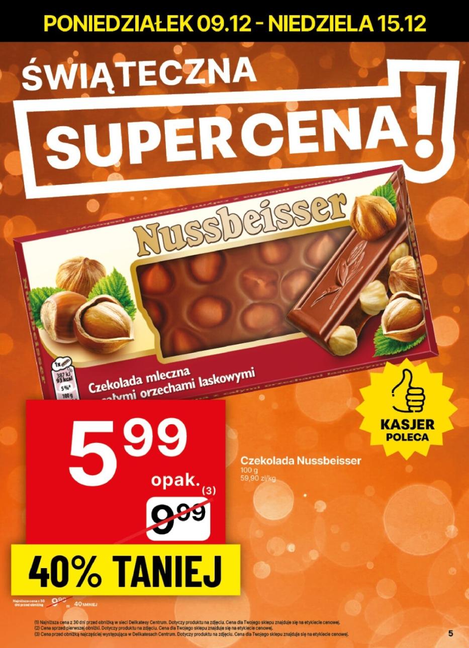 Gazetka promocyjna Delikatesy Centrum str. 5