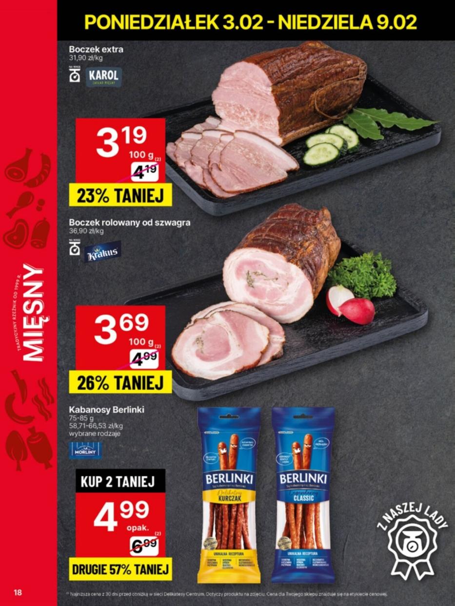 Gazetka promocyjna Delikatesy Centrum str. 18