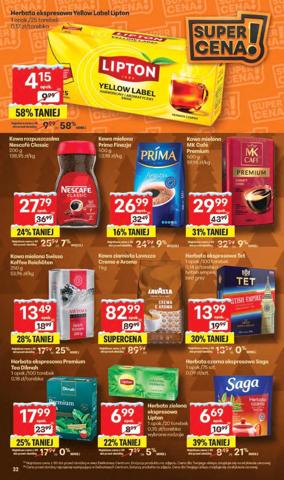 Gazetka promocyjna Delikatesy Centrum str. 32