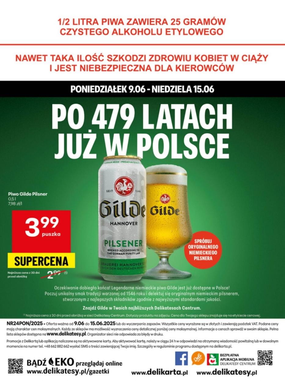 Gazetka promocyjna Delikatesy Centrum str. 40