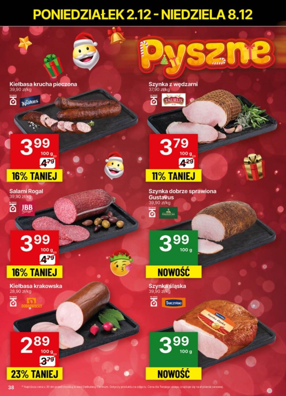 Gazetka promocyjna Delikatesy Centrum str. 38