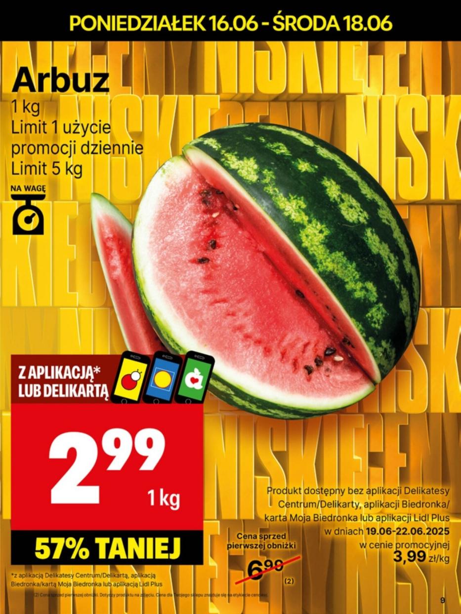Gazetka promocyjna Delikatesy Centrum str. 9