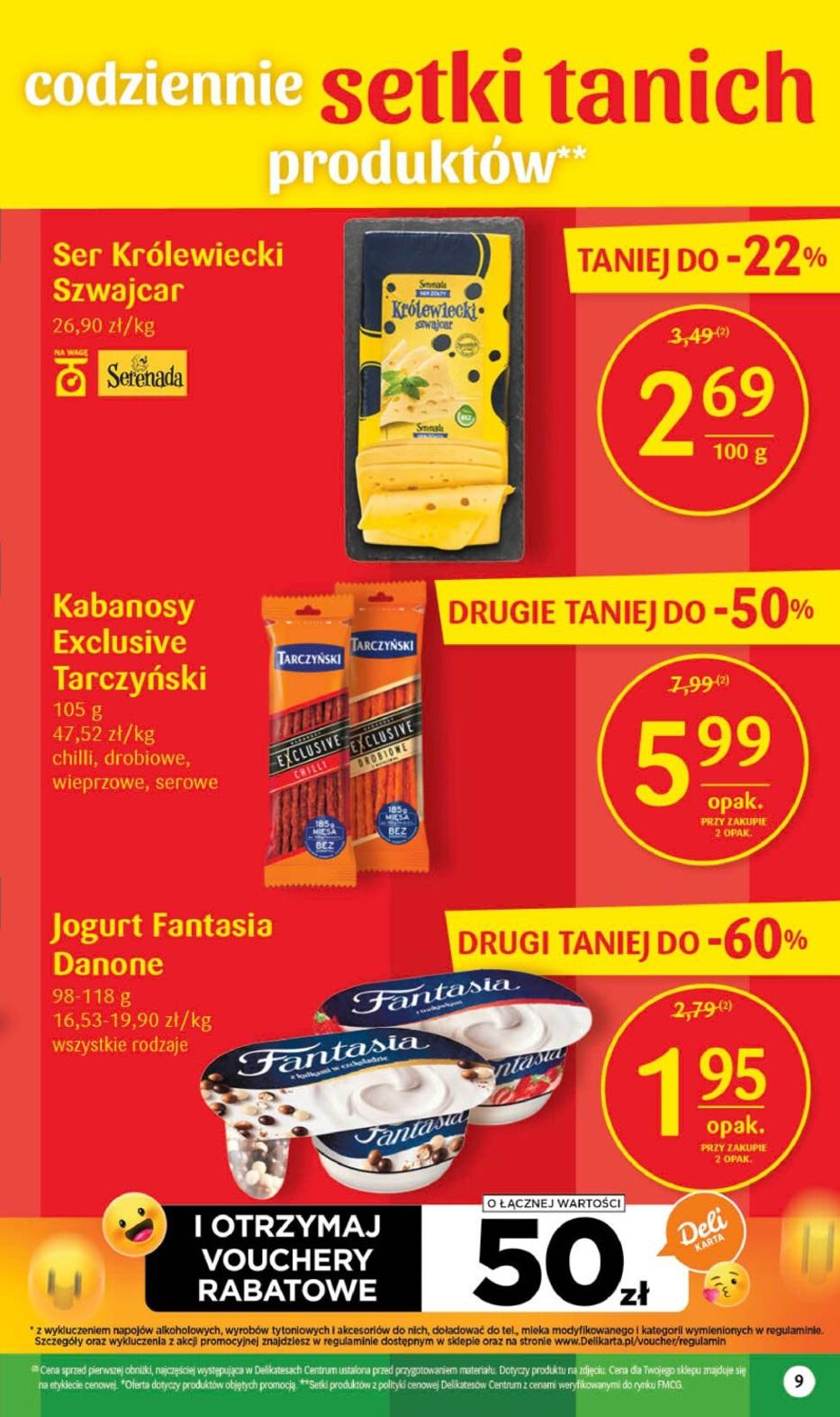 Gazetka promocyjna Delikatesy Centrum str. 9