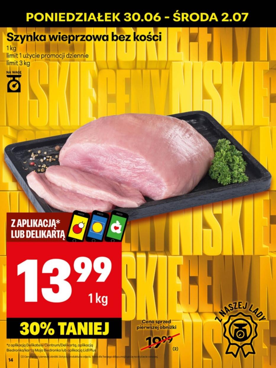 Gazetka promocyjna Delikatesy Centrum str. 14