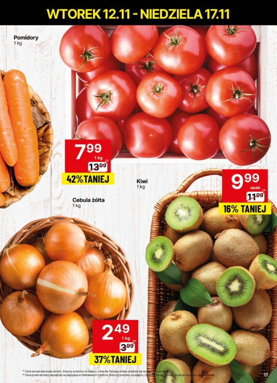Gazetka promocyjna Delikatesy Centrum str. 11