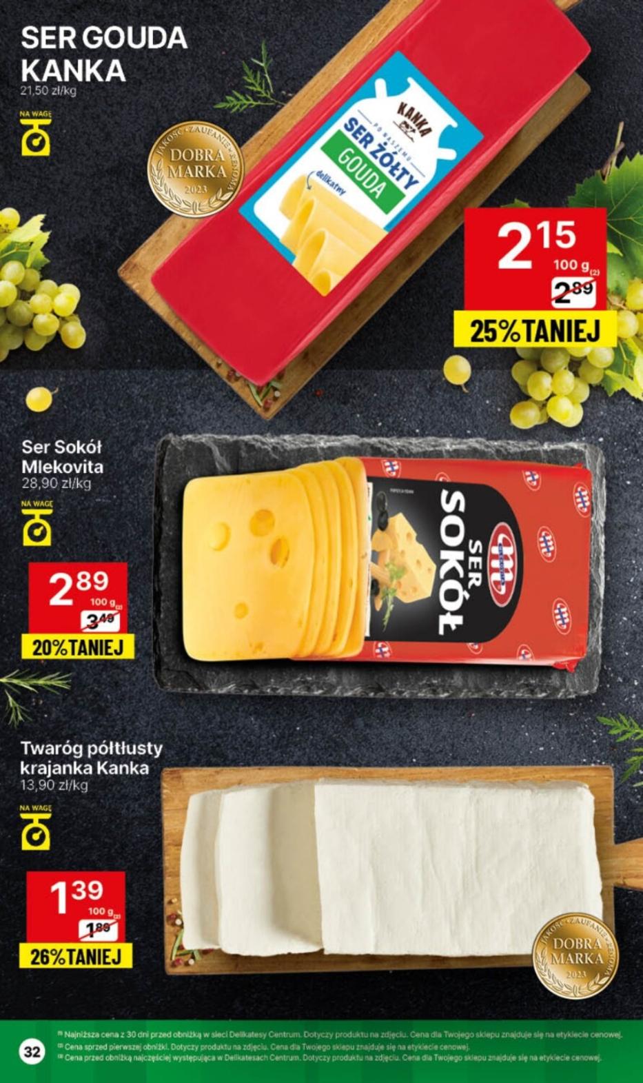 Gazetka promocyjna Delikatesy Centrum str. 32