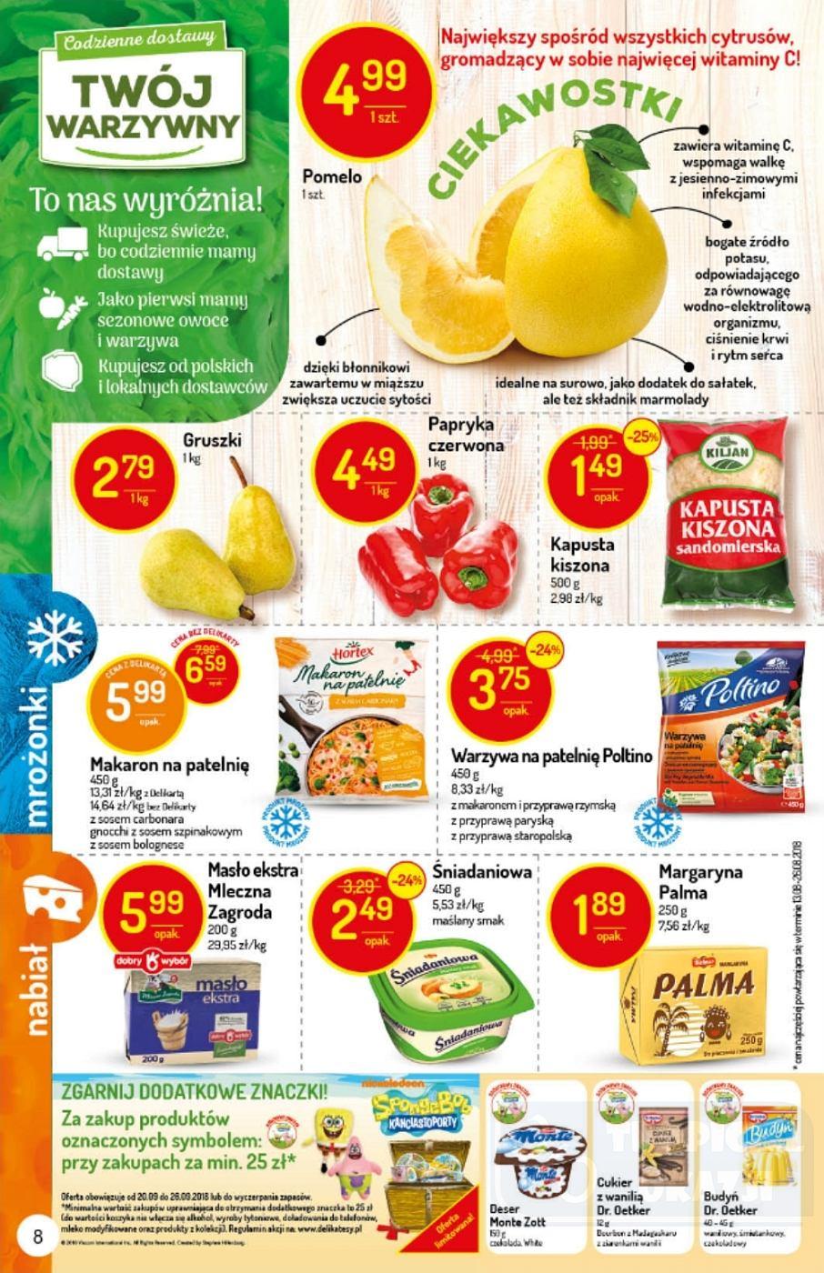 Gazetka promocyjna Delikatesy Centrum str. 8