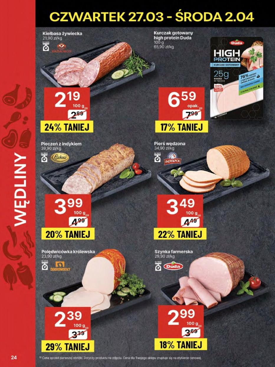 Gazetka promocyjna Delikatesy Centrum str. 24