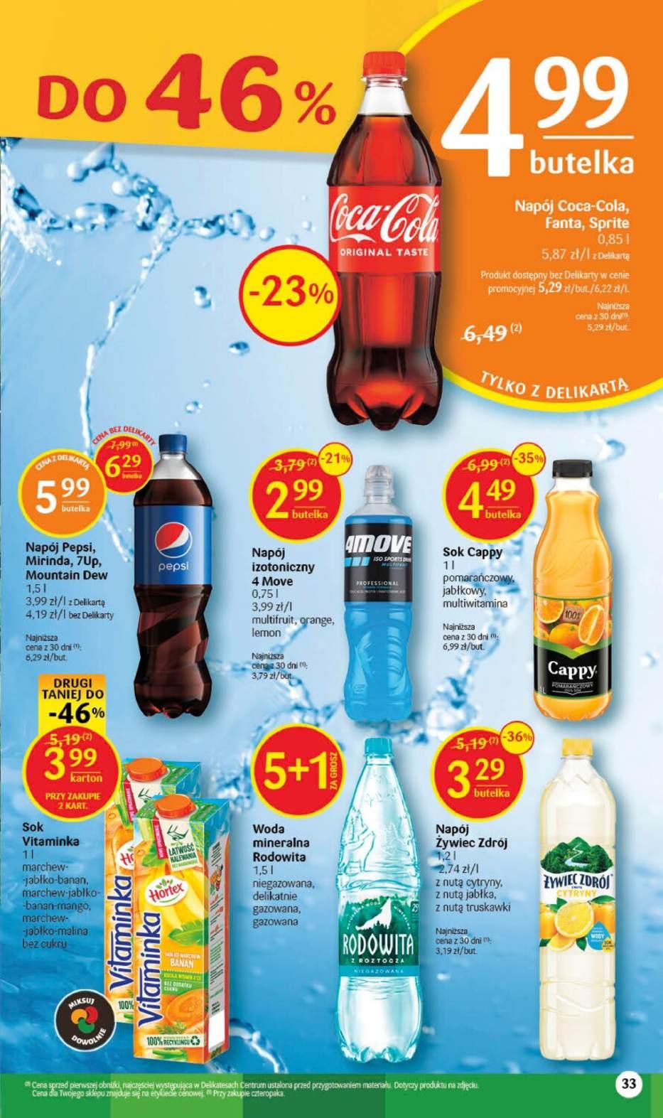 Gazetka promocyjna Delikatesy Centrum str. 33