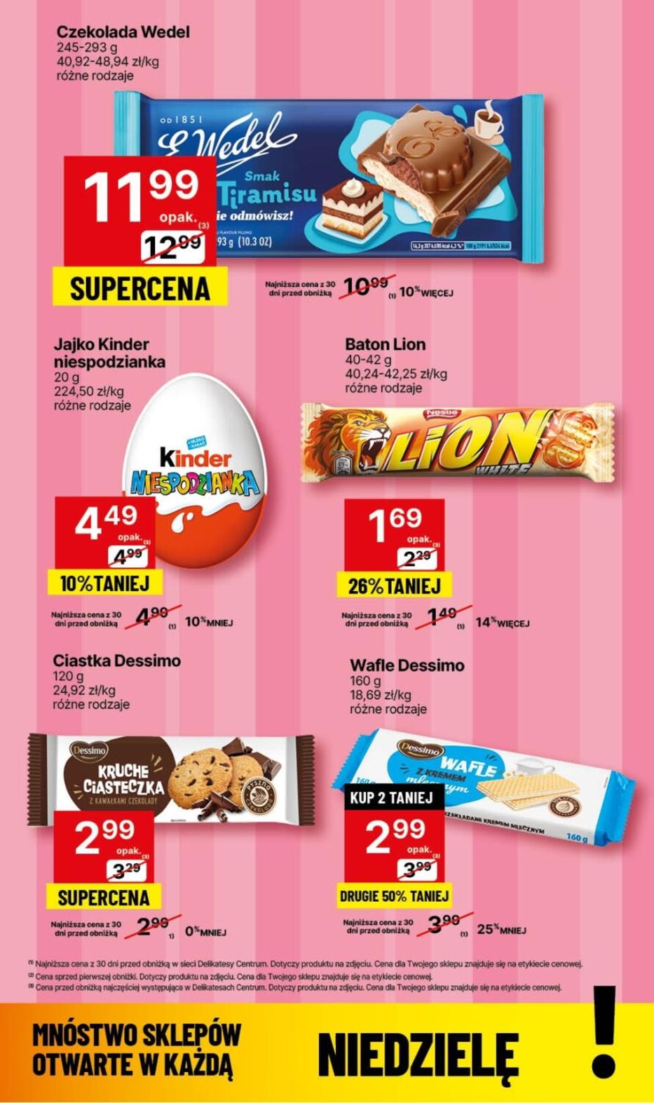 Gazetka promocyjna Delikatesy Centrum str. 18