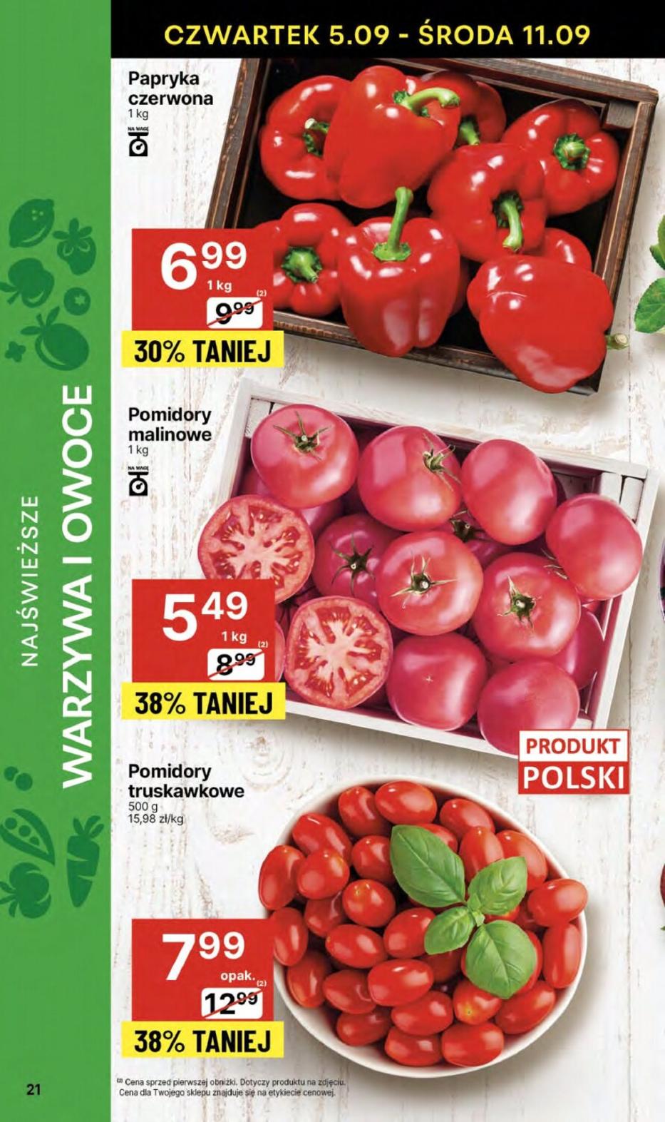 Gazetka promocyjna Delikatesy Centrum str. 21