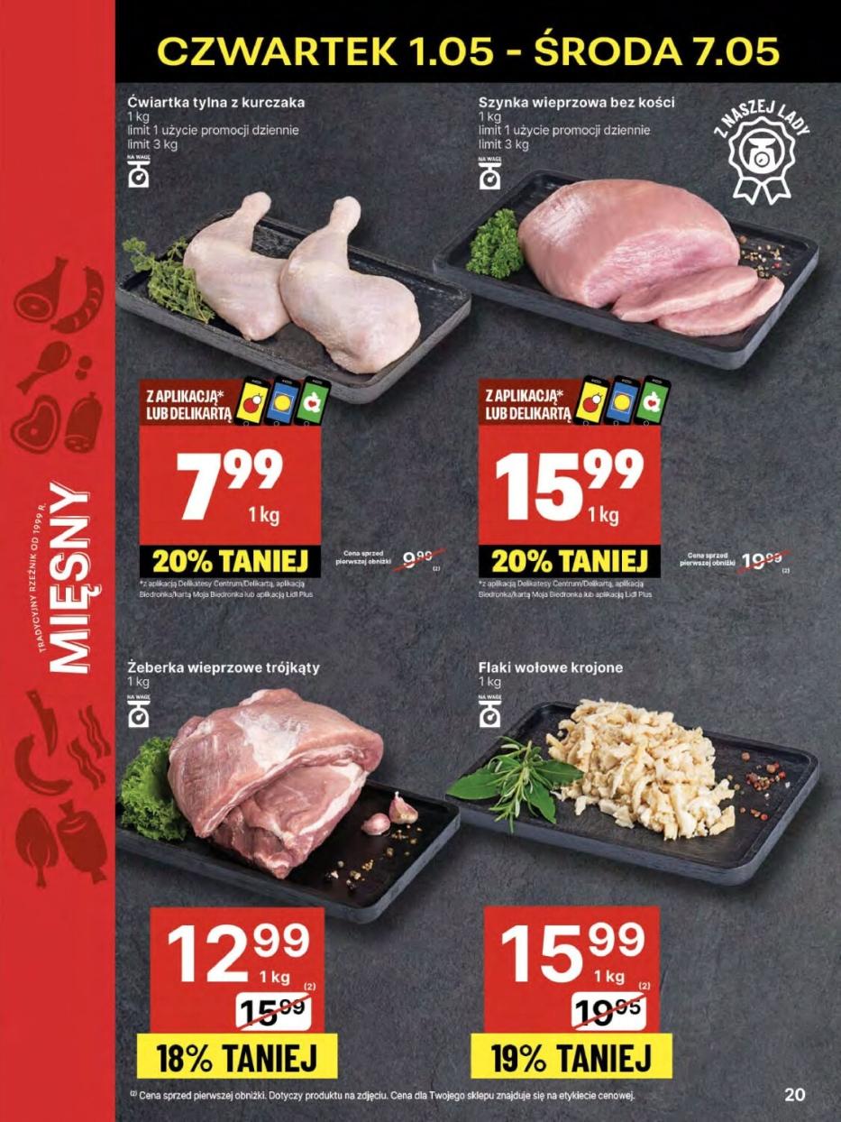 Gazetka promocyjna Delikatesy Centrum str. 20